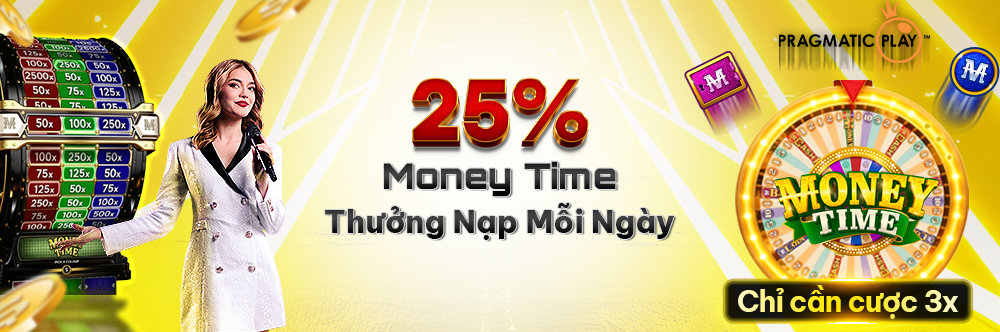 Thưởng nạp mỗi ngày tại money time